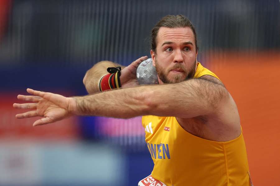 European indoor silver medallist Wictor Petersson finished sixth in the shot put European indoor silver medallist Wictor Petersson finished sixth in the shot put