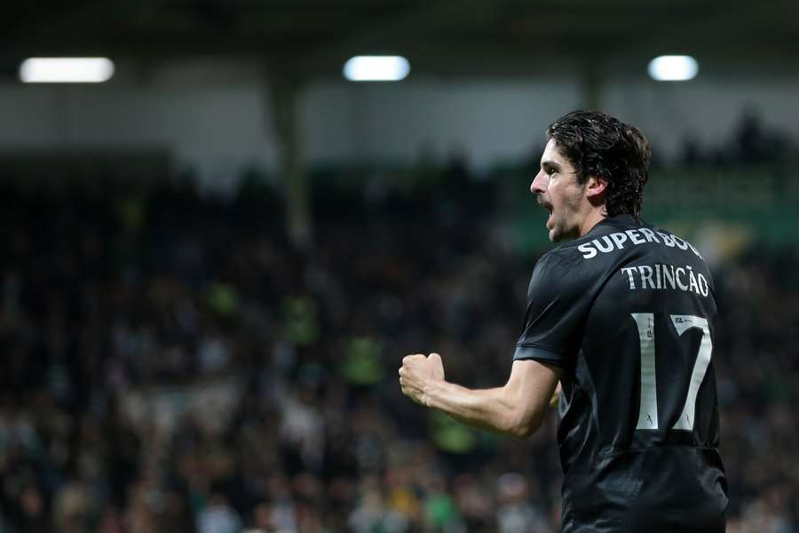 Trincão abriu o marcador para o Sporting Trincão abriu o marcador para o Sporting