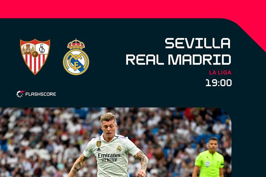 El Sevilla se enfrenta a un Real Madrid desmotivado