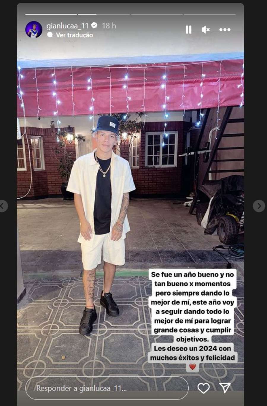 A publicação de Prestianni A publicação de Prestianni