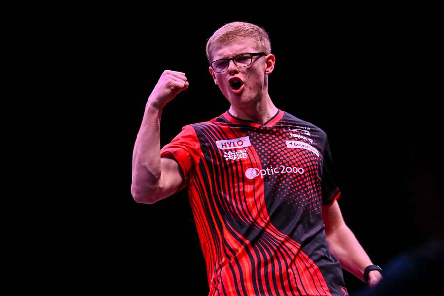 Félix Lebrun au Champions de Doha le mois dernier.