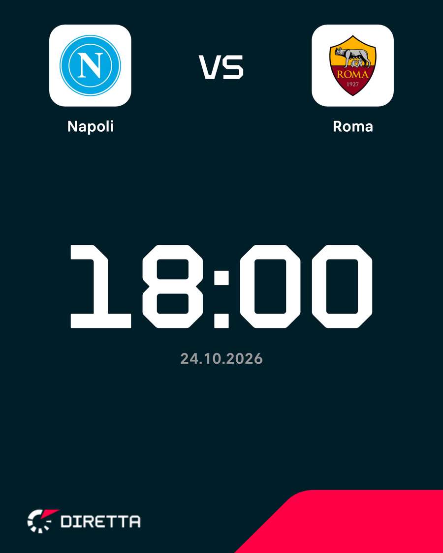 Il match di sabato prossimo Il match di sabato prossimo