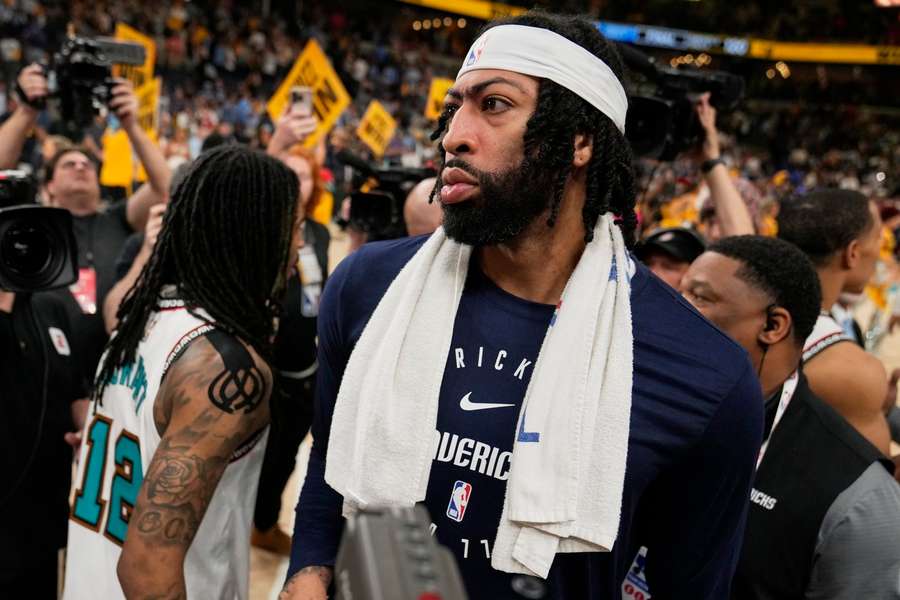 Dallas Mavericks star Anthony Davis
