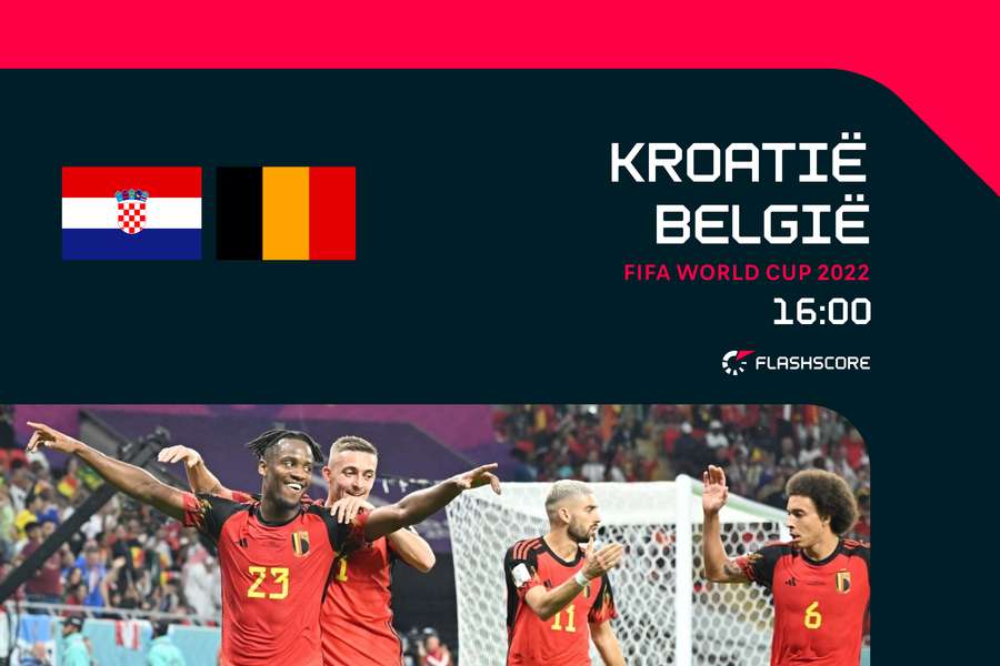 België viert de 1-0 tegen Canada