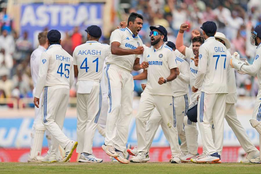 Ashwin starred with five wickets