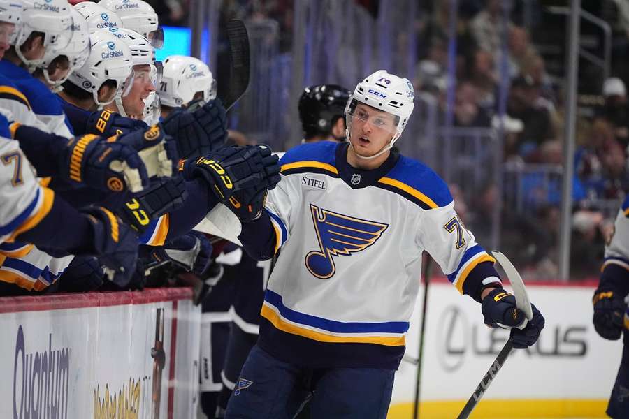 St. Louis Blues pobili klubowy rekord. Zanotowali dwunaste zwycięstwo z rzędu