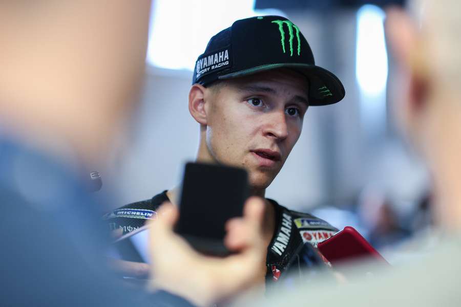 Fabio Quartararo pediu desculpa a Johann Zarco