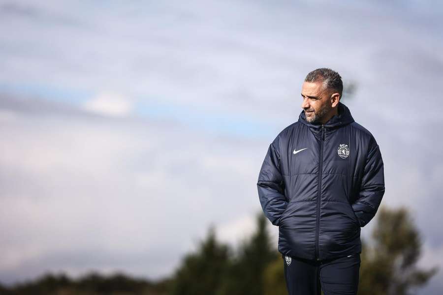 Rui Borges, treinador do Sporting