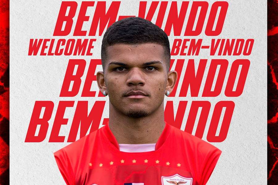 Mateus Sarará participou em dez jogos pelo Trofense na época passada