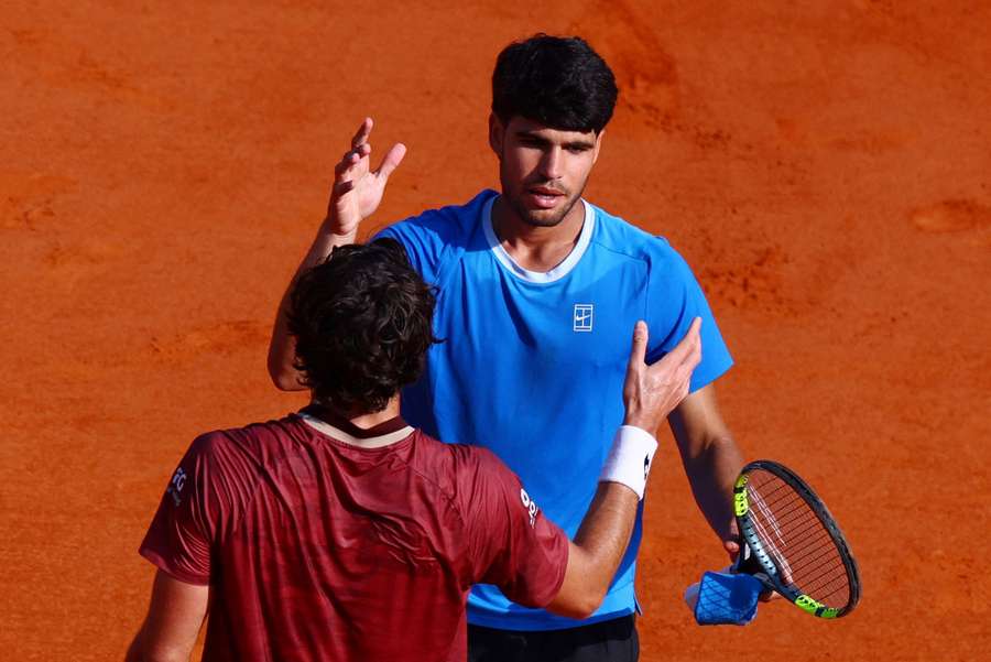 Alcaraz is looking to defend his title