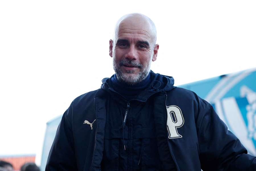 Guardiola, treinador do Manchester City