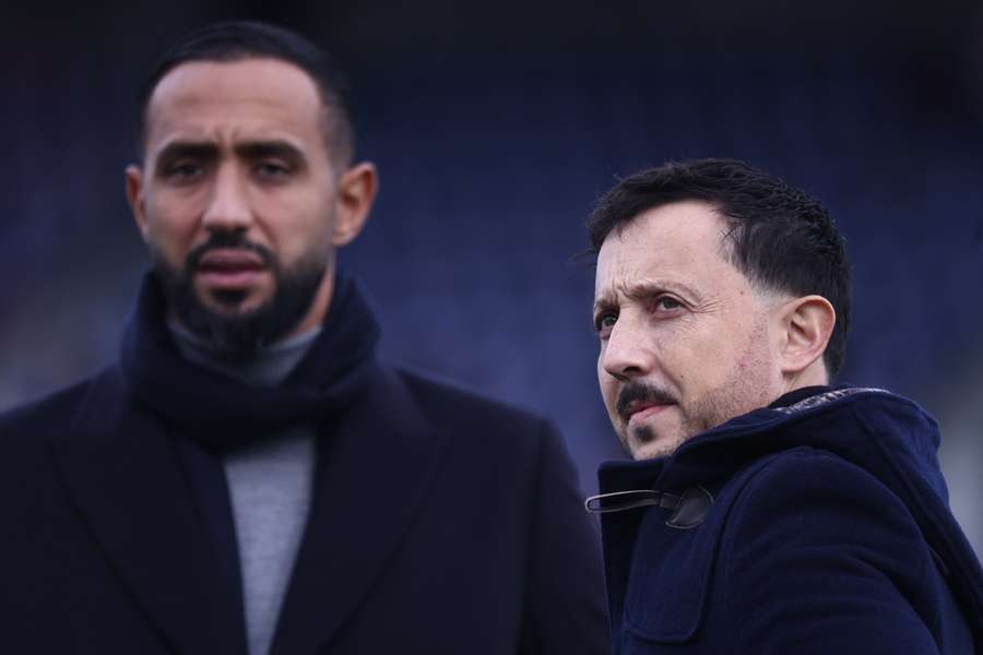 Pablo Longoria e Medhi Benatia