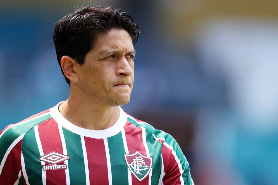 Germán Cano, a principal esperança de gols do Fluminense