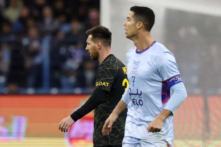 Cristiano Ronaldo y Messi no defraudaron en su duelo particular y ambos marcaron gol