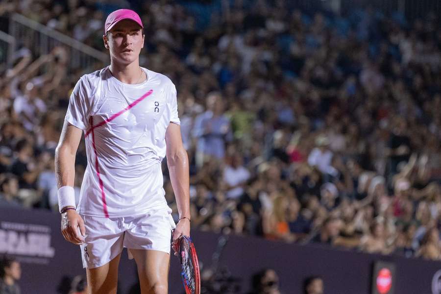 O adolescente carioca não repetiu a boa atuação do Rio Open