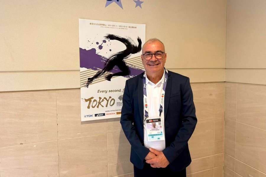 Domingos Castro, presidente da Federação Portuguesa de Atletismo Domingos Castro, presidente da Federação Portuguesa de Atletismo