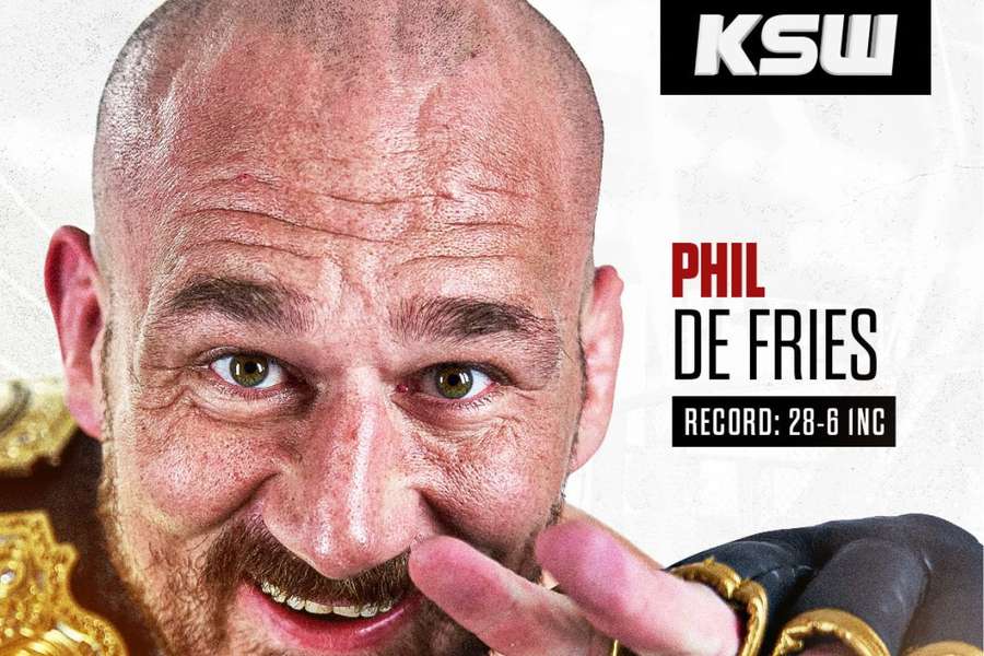 Phil De Fries podpisał nowy kontrakt z organizacją KSW