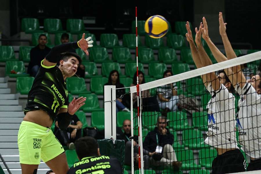 Voleibol: Sporting vence na Estónia (3-0) e fica praticamente apurado para os oitavos