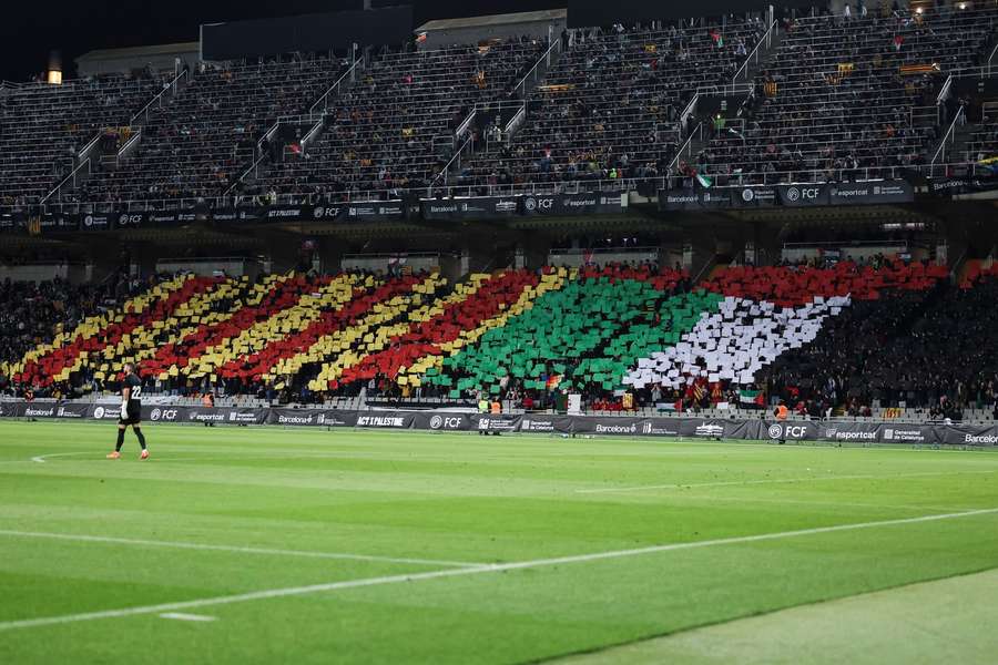 La Catalogne s'offre le "match pour la paix" face à la Palestine