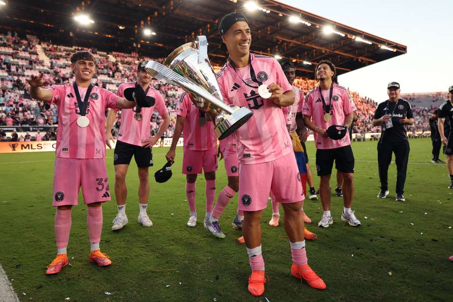 Luis Suarez helped Inter Miami lift the MLS Cup in the 2025 season
