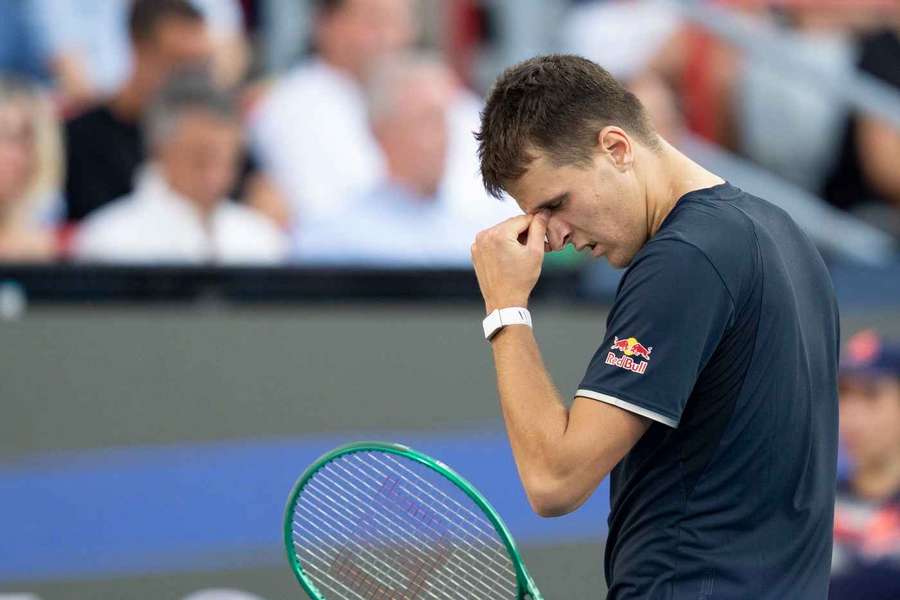 Jakub Menšík neměl proti americkému tenistovi šanci. Jakub Menšík neměl proti americkému tenistovi šanci.
