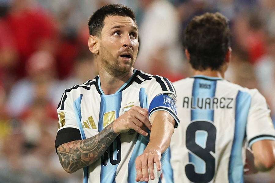 Messi em Argentina 3x1 Suíça, pelas quartas de final da Copa do Mundo