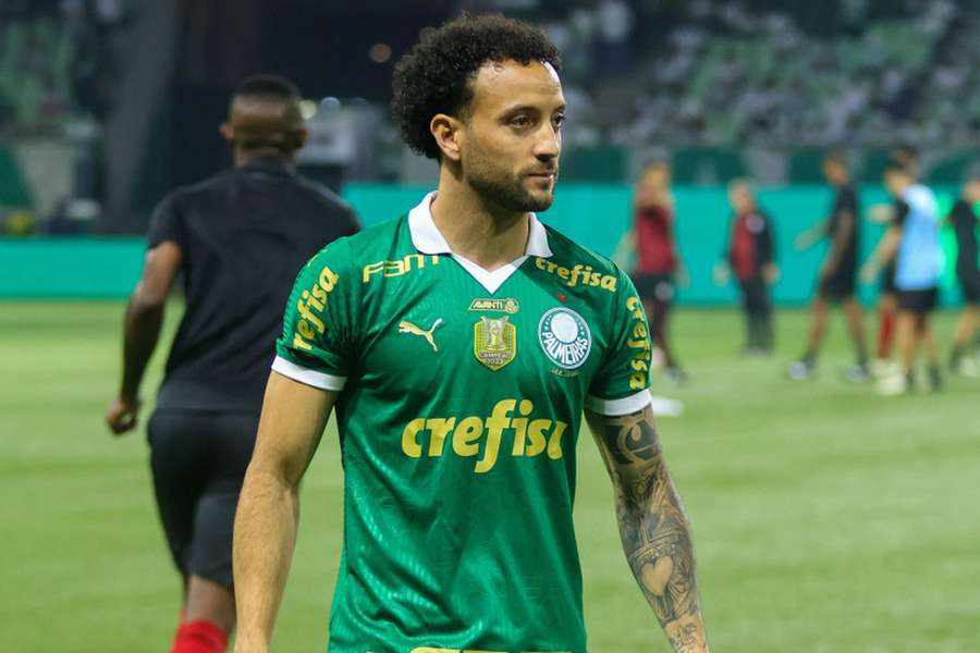 Felipe Anderson à serviço do Palmeiras