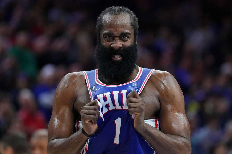 James Harden deixou os Sixers zangado