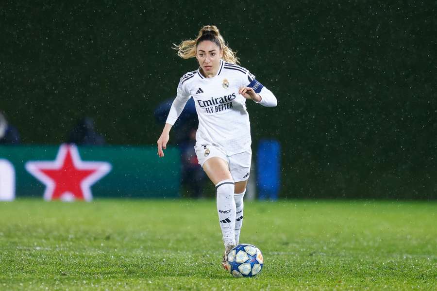 Olga Carmona no Real Madrid.