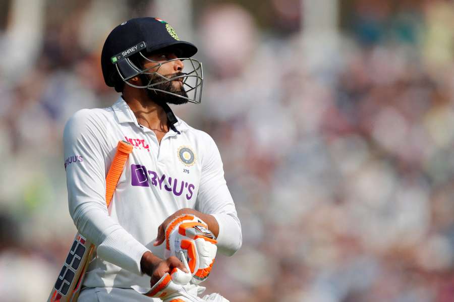 Ravindra Jadeja was named player of the match in the first test