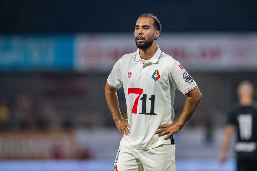 Mohammed Tahiri tijdens Telstar-Cambuur