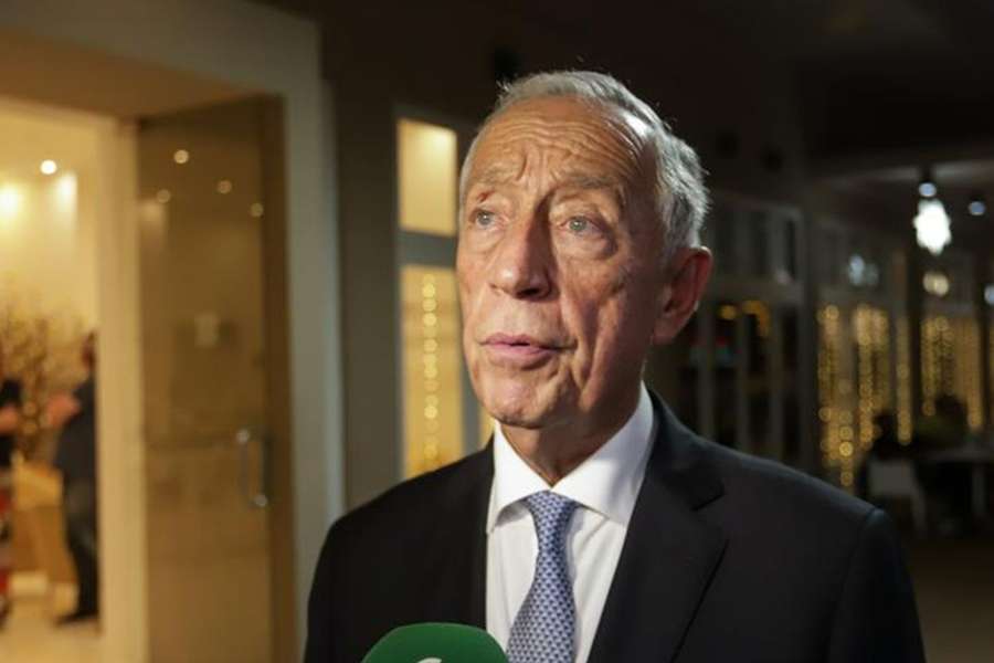 Marcelo Rebelo de Sousa está a realizar à ilha de São Vicente