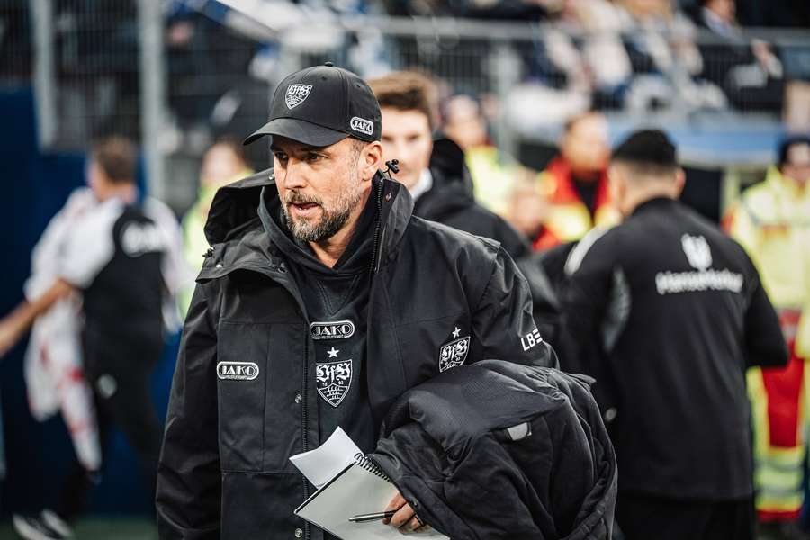 VfB-Trainer Sebastian Hoeneß