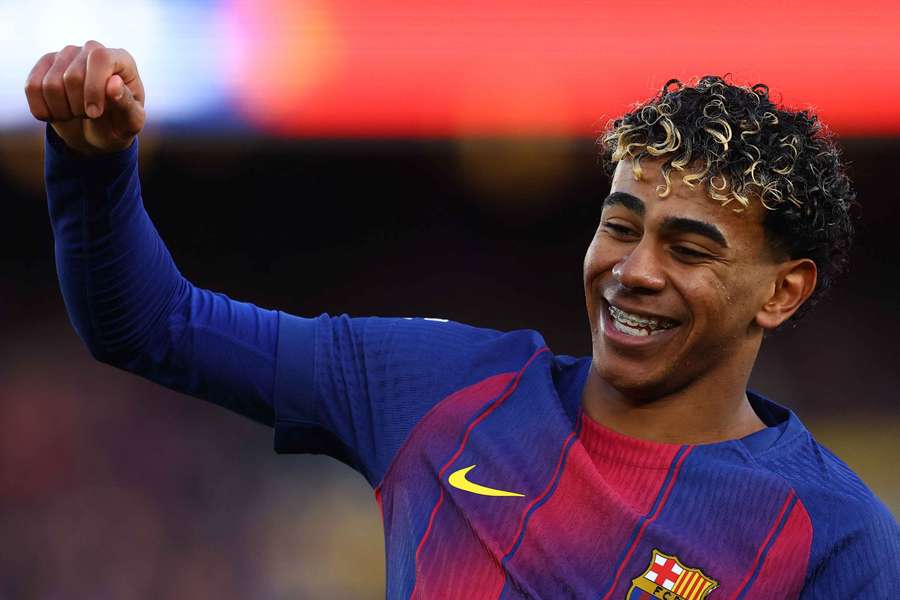 Lamine Yamal segue contribuindo com gols do Barcelona