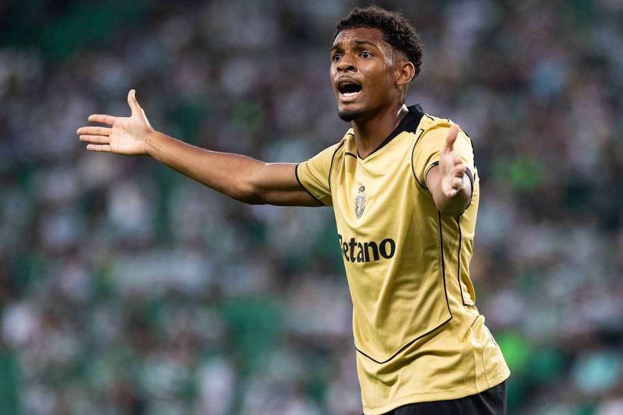 Luís Guilherme trocou o West Ham pelo Sporting em janeiro Luís Guilherme trocou o West Ham pelo Sporting em janeiro