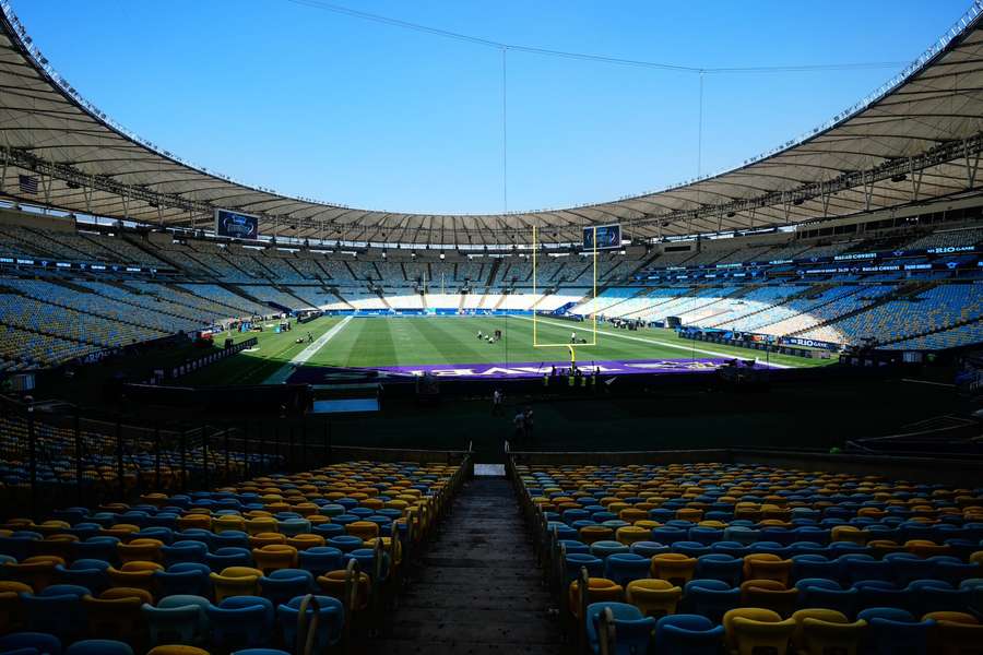 Maracanã está pronto para receber primeiro jogo da NFL no Rio de Janeiro Maracanã está pronto para receber primeiro jogo da NFL no Rio de Janeiro