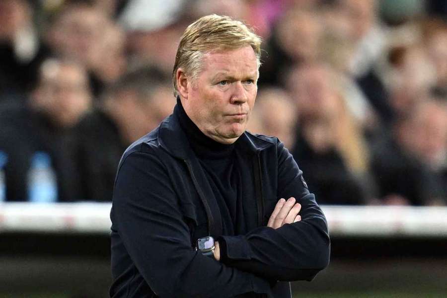 Netherlands coach Ronald Koeman