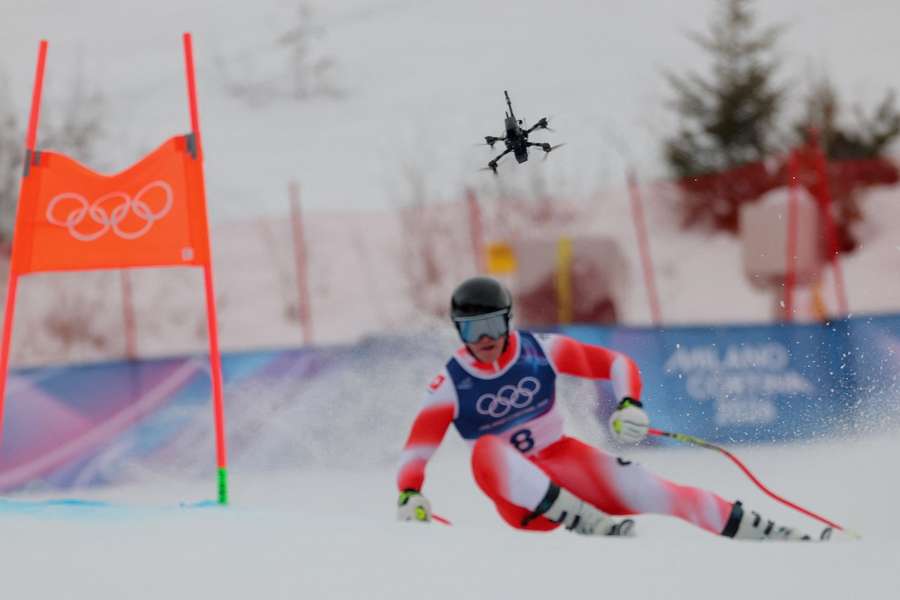 Drohnen übertragen ein ganz besonders nahes Bild von den olympischen Wettkämpfen.
