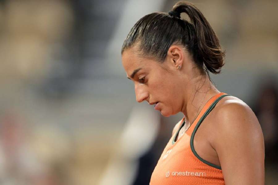 Caroline Garcia s'en va déjà.