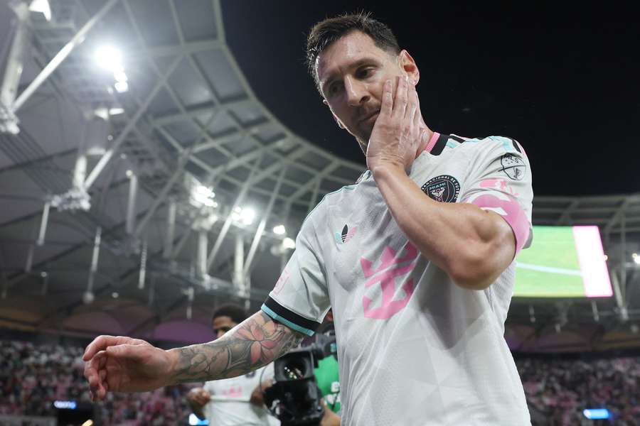 Léo Messi fez seu retorno aos gramados da MLS Léo Messi fez seu retorno aos gramados da MLS
