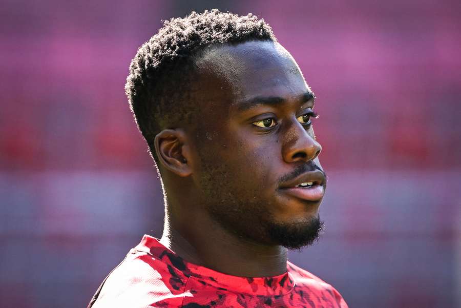 Arnaud Kalimuendo en préparation avec Rennes. Arnaud Kalimuendo en préparation avec Rennes.