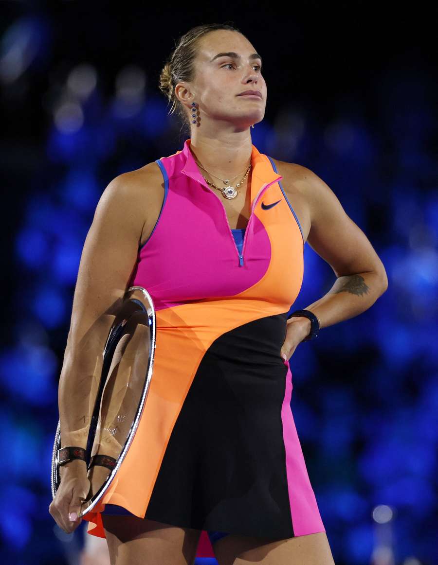 Sabalenková na Australian Open.