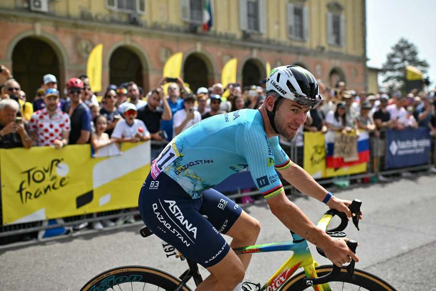 Mark Cavendish hat die erste Etappe der Tour de France sicher anders vorgestellt.