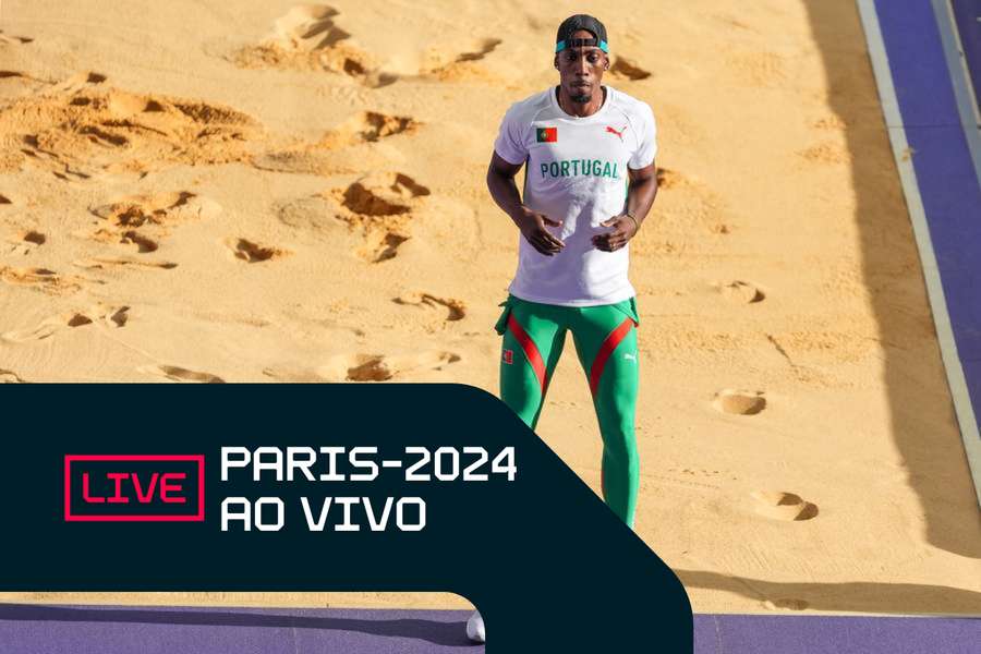 Pedro Pablo Pichardo em ação na final do triplo salto