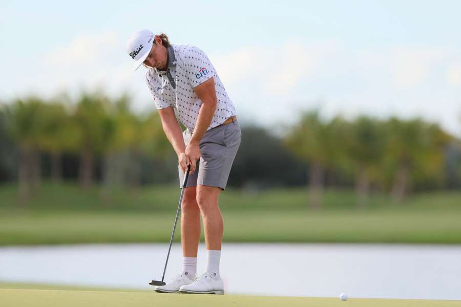 Smith caught fire from the 12th, rolling in five birdies in six holes to join Spaniard Eugenio Chacarra on seven-under