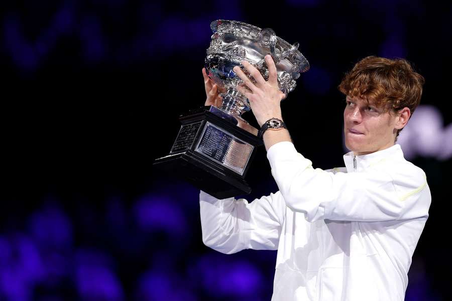 Sinner is a three-time Grand Slam champion