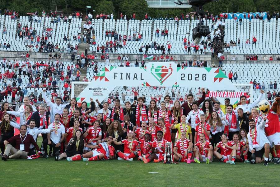 Feminino: Benfica inicia a defesa da Taça de Portugal em casa do Aldeia Nova