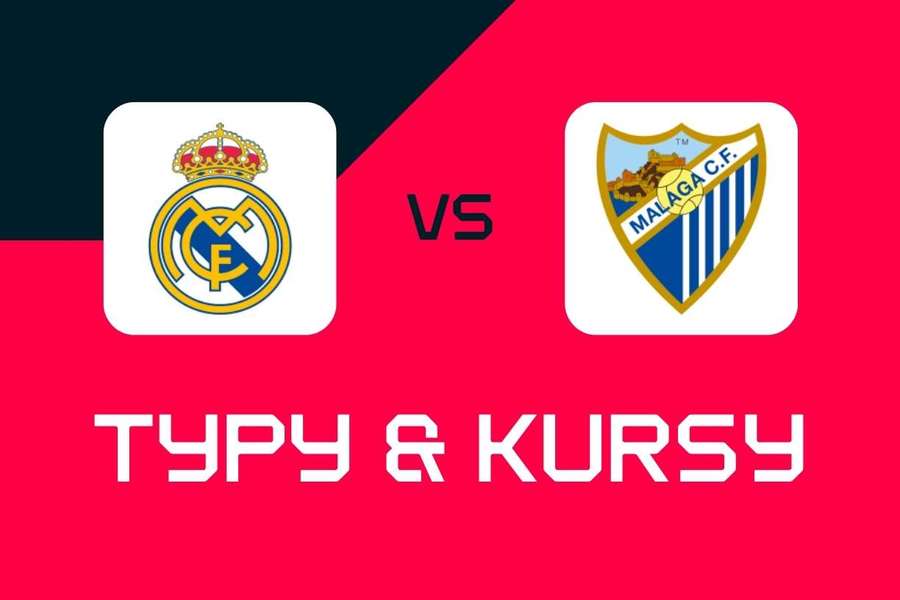 Real Madryt - Málaga: Typy bukmacherskie, najlepsze kursy i zakłady (LaLiga)