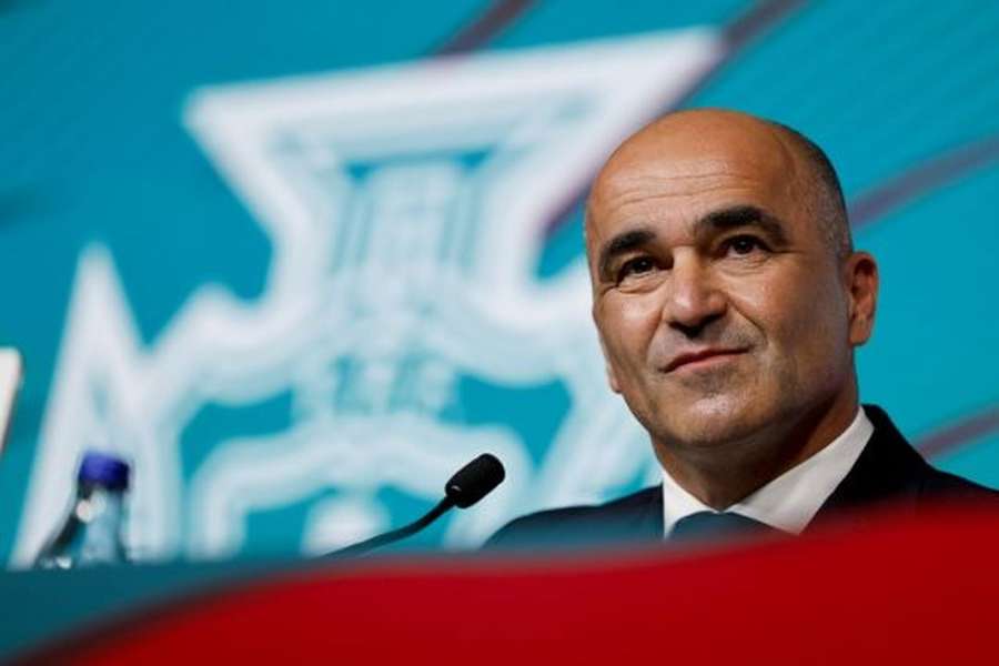 Roberto Martínez, selecionador de Portugal Roberto Martínez, selecionador de Portugal