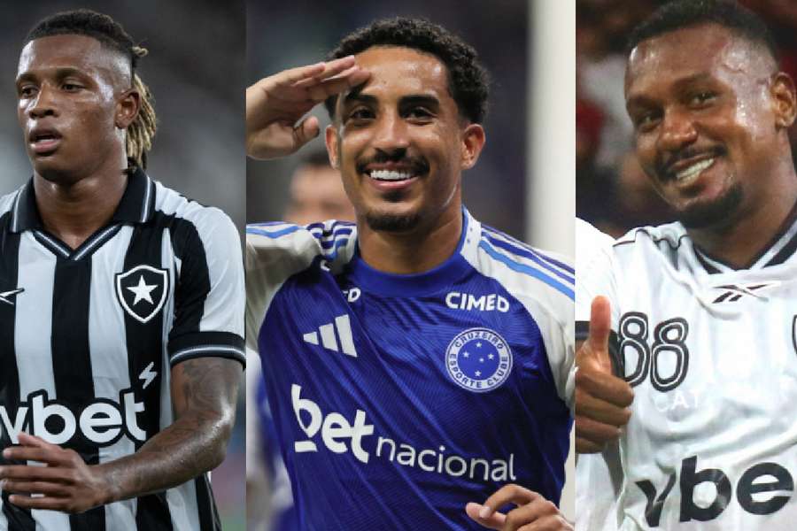 Danilo, Christian e Edenílson, os meias-artilheiros Brasileirão